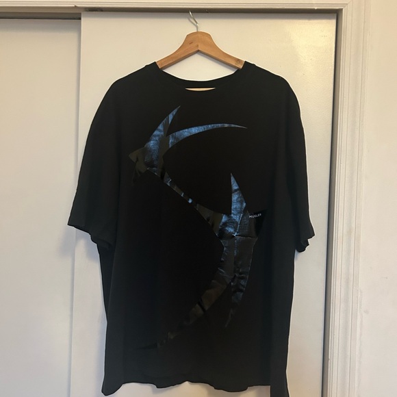 Mugler Other - Mugler Black Graphic Short Sleeve Tee